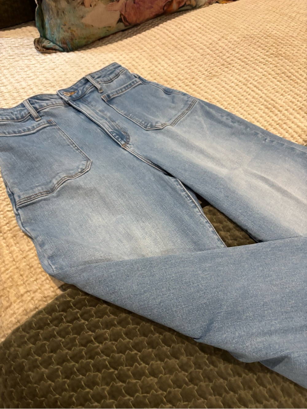 Rolla’s Light Blue Denim Jeans 
Size 31.   Never been worn.  Have been washed.